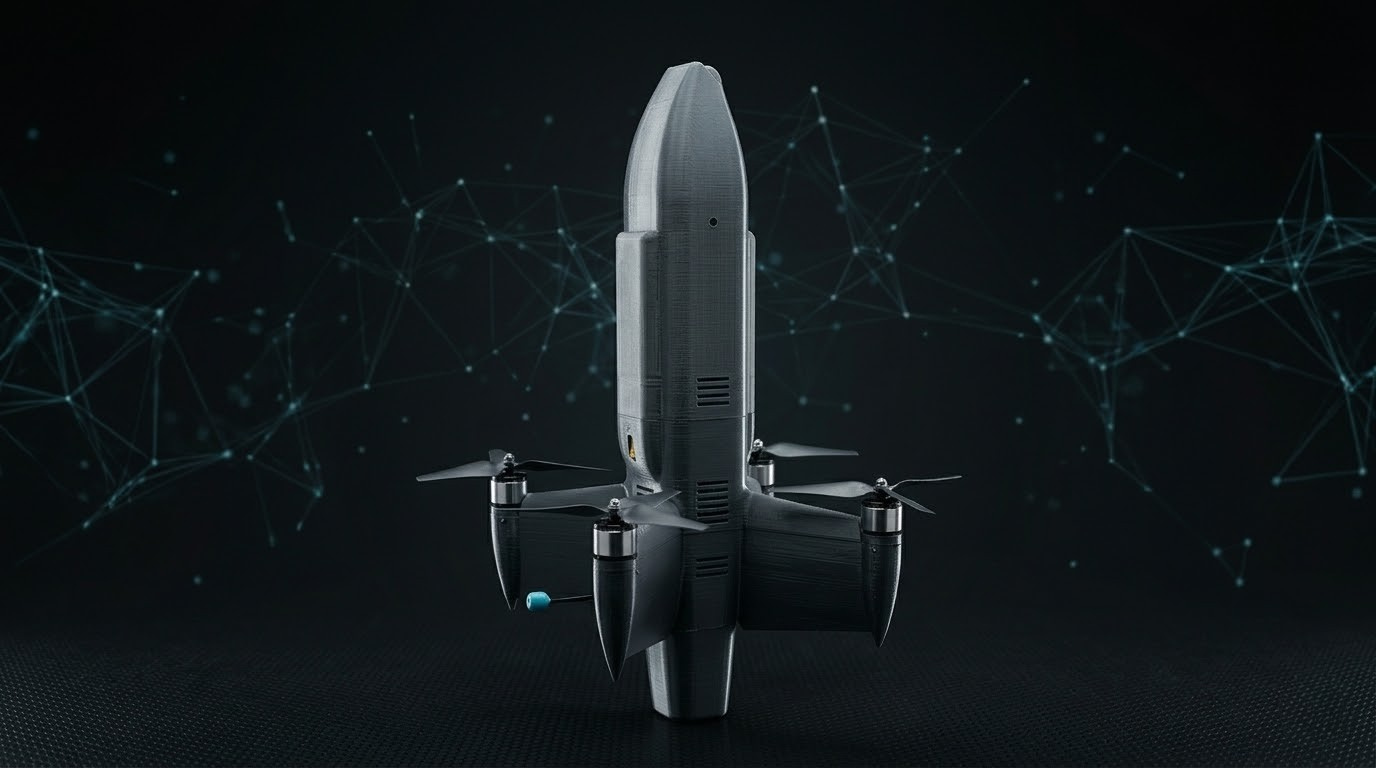 AeroSentra Odesyt drone overhead view